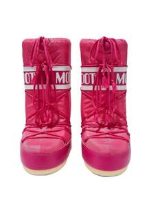 Moon Boot ICON NYLON FUXIA Women's Snow Boots Fuchsia Bougainvillea 80D1400440 - 品紅 - 查看 3