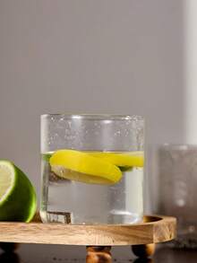 Cirelle 1pc Textured Glass Cup For Sparkling Water Creative Homemade Carbonated Drinkware Perfect For Fitness Party Favors Healthy Lifestyle, New Year, Christmas Party, Party Use, Family Dining, Housewarming Gift, High-End Cafe Supplies, Back To School Use, Dorm Essentials - Multicolor - View 7