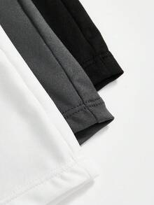 6件装青少年男童简约舒适字母弹力腰平角内裤