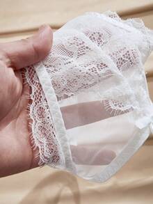 Snug Zone Women's Lace Bow Decor Fashion Thong Panties - Multicolor - View 5