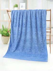 1/2 件超强吸水超细纤维狗毛巾 - 速干宠物美容浴巾，带有柔软卡通印花设计，适合小型犬到大型犬，可手洗 - 彩色 - 查看 26