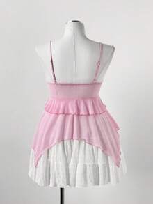 SHEIN Sweetro Y2K Sexy Asymmetric Ruffle Camisole