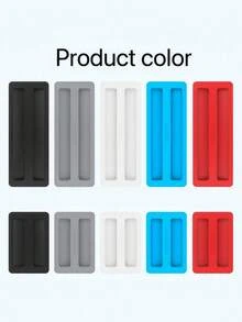 1 件通用硅胶柔软可重复使用不粘完美匹配储物袋整理器适用于各种烤面包机各种颜色烤面包片盖厨房必备早餐小工具家庭组织解决方案易于清洁耐用耐热厨房配件烤面包机盖储物袋