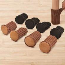 24 Pieces Of Chair Leg Socks Protective Cover-High Elastic Knitted Design, Scratch-Resistant Floor-Durable Furniture Floor Protective Cover, Very Suitable For Hardwood, Easy To Install, Suitable For Various Chair Foot Sizes - Multicolor - View 1