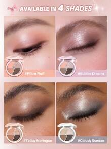 SHEGLAM Daydreamer Mini Palette-Teddy Meringue Brand Beauty Makeup Face Paint Cosmetic For Women Girls Perfect For Winter Ideal For Y2K Fancy Fashion Suitable For Birthday Gift Party Ready Best Color - Teddy Meringue - View 6