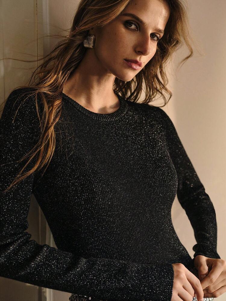 SLIM FIT PULLOVER SWEATER