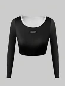 3pcs/Pack Back To School Fashion  Tween Girls Undershirt - Multicolor - View 4