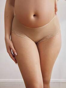 Moonlight&Mama 3件套孕妇蕾丝边内裤 - 彩色 - 查看 2