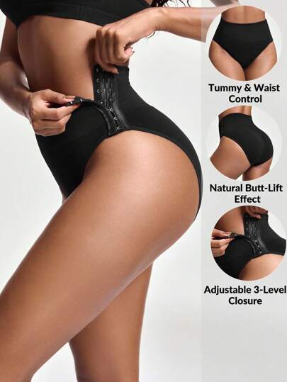 SHAPORA 女士纯色透气高腰瘦身裤