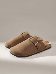 Solecia Casual Versatile Simple Comfortable Slip-On Men Slippers