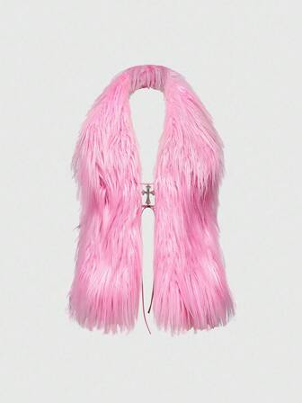 Grunge Punk Top canotta da donna stile vintage Y2K, con pendente a croce sexy, adatto per festival musicali estivi, vacanze al mare e stile di strada