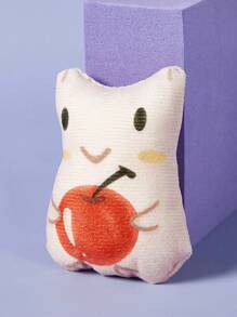 PETSIN Brinquedos de Catnip para Gatos de Interior - 5 tipos de brinquedos de pelúcia para mastigar e interativos com enchimento de catnip para gatinhos, brinquedo para animais de estimação macio (formas de animais) - Multicolorido - Visão 8