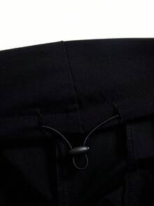 LYSMO 女士时尚通勤纯色低腰阔腿裤