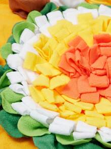 PETSIN 花型寵物鼻子訓練墊，緩慢餵食墊，適用於小型和中型犬種，訓練聞味技巧