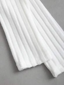 Sweetra Streetwear Women's Off Shoulder Fuzzy Patchwork Long Sleeve T-Shirt Top, Autumn