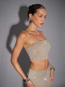 Hauture Women's Sexy Going Out Night Out Party Date Night All-Over Abstract Print Fitted Fishtail High Slit Twist Maxi Skirt