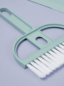 PETSIN 2pcs/Set Pet Hamster Cage Clean-Up Kit: Broom & Dust Pan Tool - Multicolor - View 2