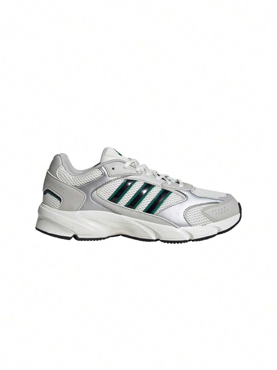 Adidas 疯狂混沌2000 - 核心白/學院綠/銀色金屬 - 查看 1