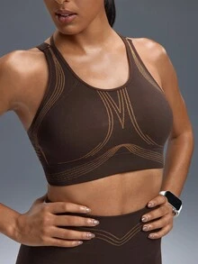Powerista Women Sports Bras - Brown - View 4