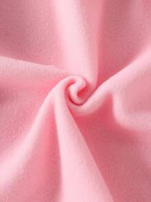 Sparklyn Tween Girls Cute Sweet Floral Bow Print Double Layer Zipper Pocket Loose Jacket, Casual Vacation Versatile, Autumn/Winter Fall - Pink - View 8