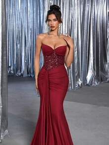 Glamrae Formal Evening Gown (Heavily Embellished)