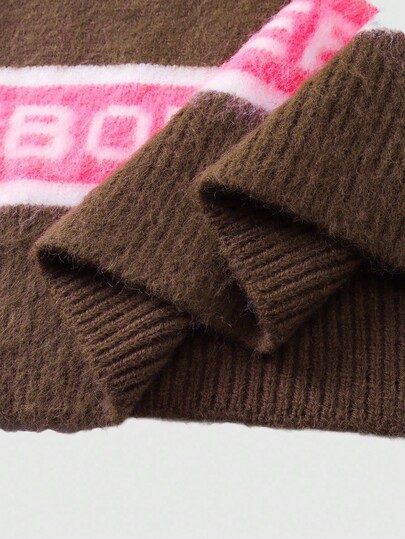 Street Life Cardigan uomo in stile jacquard a righe, modello ampio e corto, adatto per l'autunno e l'inverno