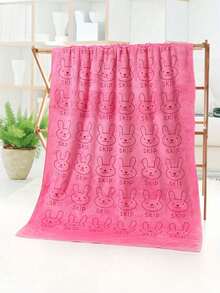 1/2 件超强吸水超细纤维狗毛巾 - 速干宠物美容浴巾，带有柔软卡通印花设计，适合小型犬到大型犬，可手洗 - 彩色 - 查看 6