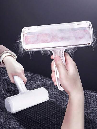 SHEIN Pet Hair Remover Roller Sticky Hair Remover Hair Cleaner To Remove Floating Hair Sticky Hair Brush Cat Hair Removal Brush To Remove Hair
