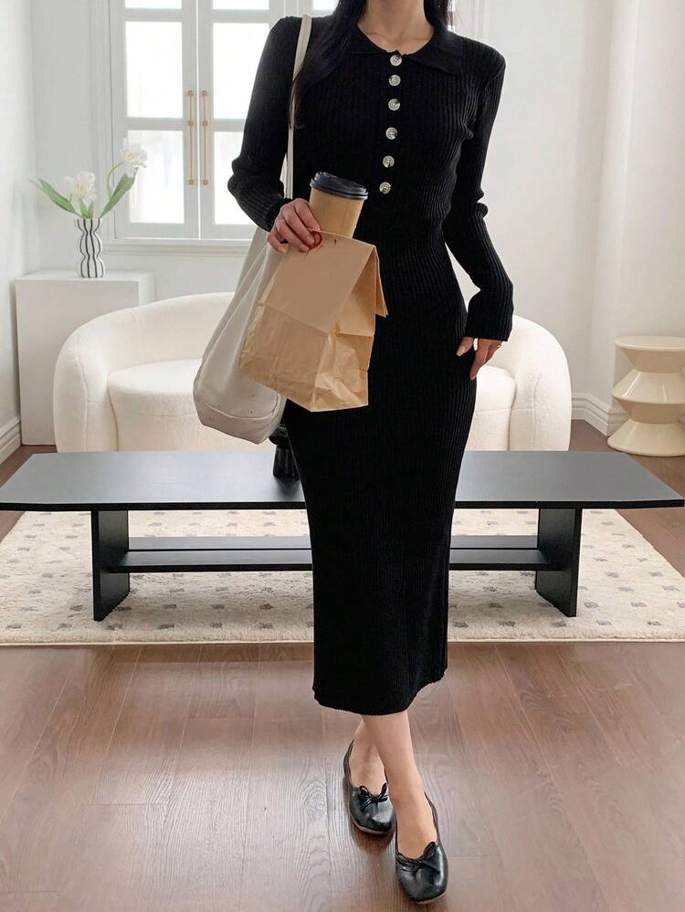 Women's Bodycon Long Sweater Dress Fall/Winter