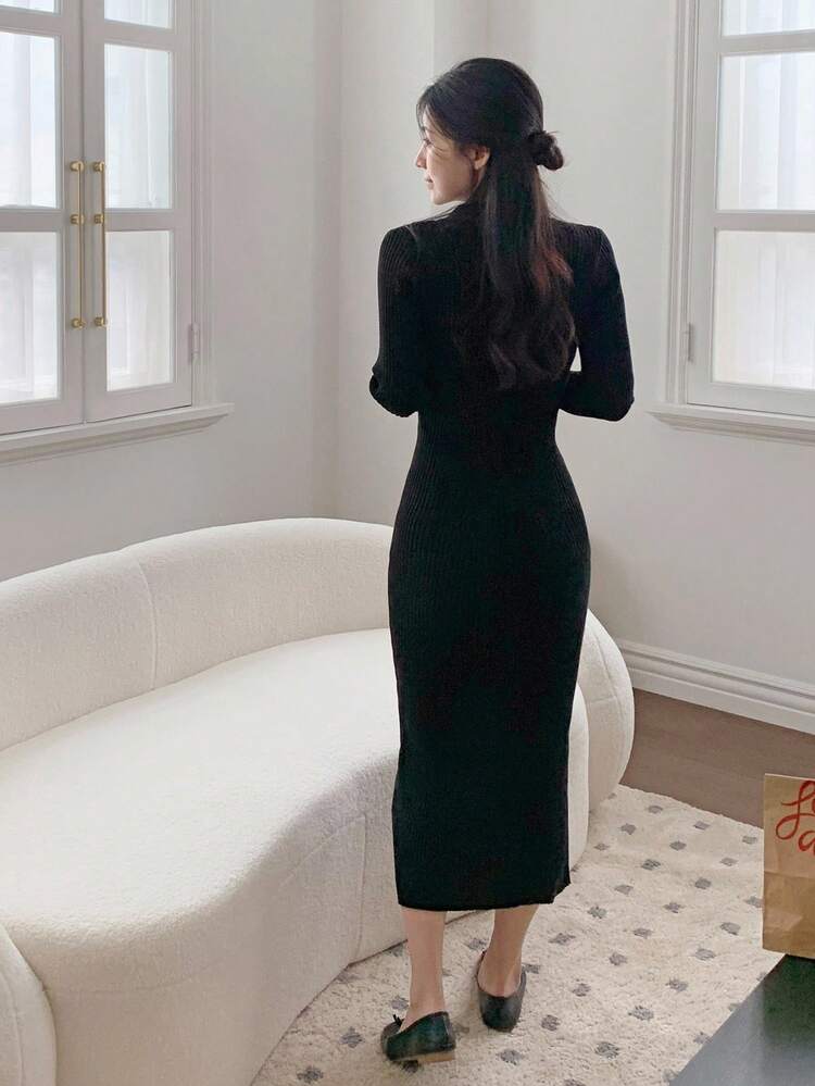 Women's Bodycon Long Sweater Dress Fall/Winter