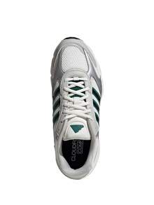 Adidas 疯狂混沌2000 - 核心白/學院綠/銀色金屬 - 查看 4
