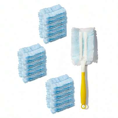 SHEIN 30pcs, Disposable Duster Refills, Electrostatic Duster Heads Replacement - Effortless Dust Removal For Electronics, Furniture, Blinds, And Ceiling Fans - Cleaning Supplies, Cleaning Accessories