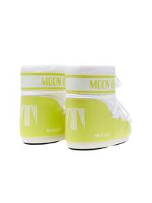 Moon Boot Icon Low Nylon Women's Snow Boots Green 80D1409340 - Verde - Visualizzare 2