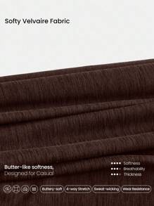 GLOWMODE Quần legging cạp siêu cao 28 inch Softy Velvaire không đường may phía trước với túi bên hông, thích hợp cho yoga, pilates, tập luyện nhẹ nhàng, mặc hàng ngày, mùa xuân hè. - Màu nâu Sô-cô-la - Xem 3