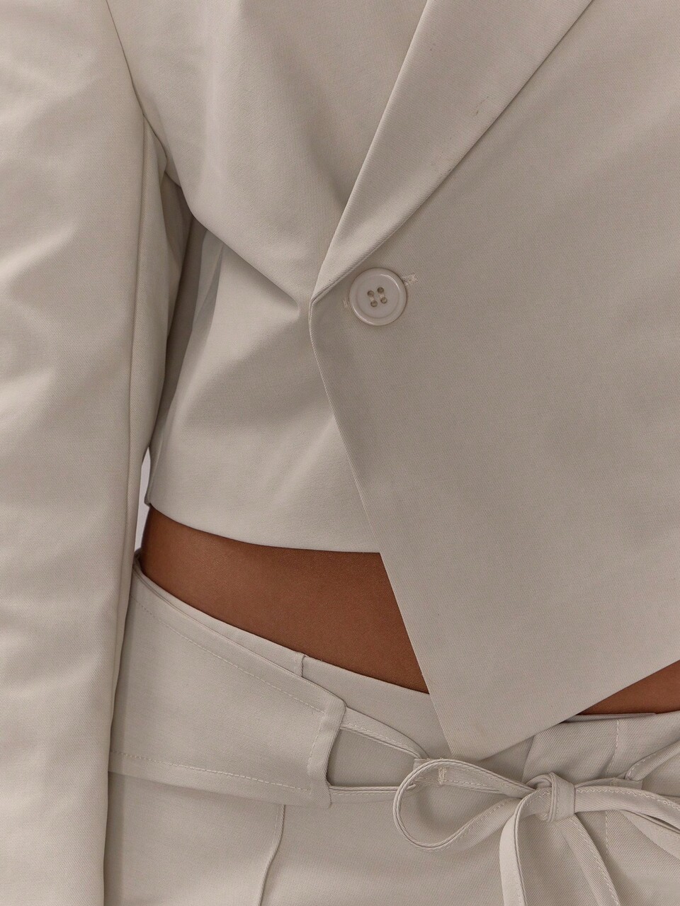 Giacca corta asimmetrica con chiusura incrociata, elegante e sexy, adatta per uscite serali, vacanze, ufficio, strati invernali, feste ed eventi eleganti