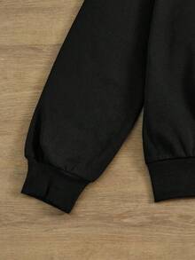 INAWLY 比赛日运动衫、棒球妈妈衫、棒球T恤、周末咖啡和女士棒球运动衫 - 黑色 - 查看 4