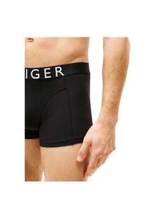 Tommy Hilfiger 3 Pack Men's Boxers - Black - View 3