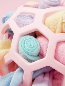 PETSIN 狗咀嚼和嗅探玩具,可機洗互動性狗狗解謎嗅球,攜帶式寵物嗅探玩具,訓練慢餵食的不同品種、大小或年齡狗狗的玩具(1入) - 淺粉色 - 查看 6