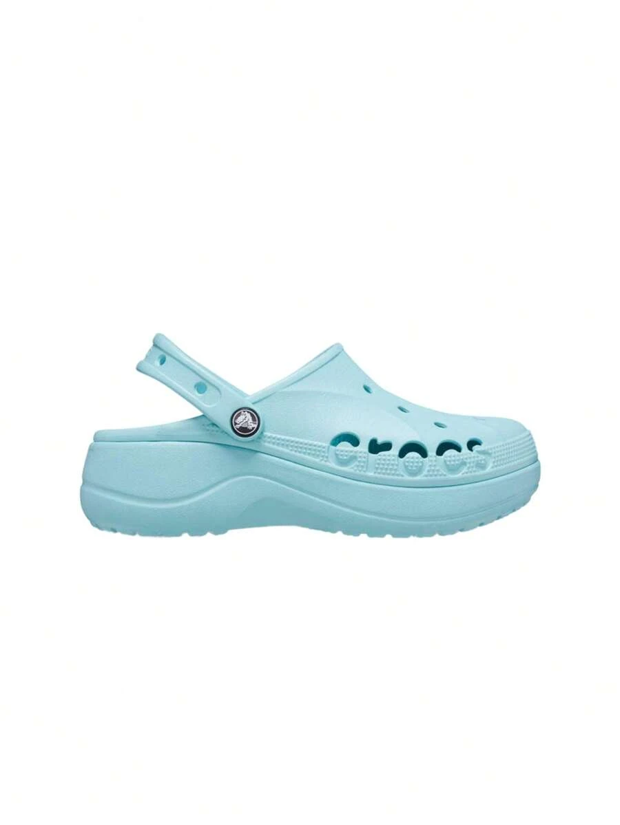 Baya Platform Clog Women's Crocs Blue 2081864SS - Blue - View 1