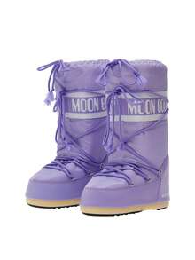 Moon Boot ICON LILAC NYLON Unisex Snow Boots Lilac 80D1400440 - Lilac - View 4