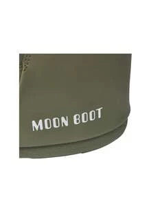 Moon Boot Low Nolace Rubber Women's Snow Boots Black 80D1409410 - Craie - Voir 5