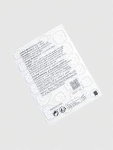 ROMWE Anime 10 件哥特朋克蜘蛛链十字架小众怪异月亮心形假指甲，带 1 个胶带，万圣节 - 彩色 - 查看 5