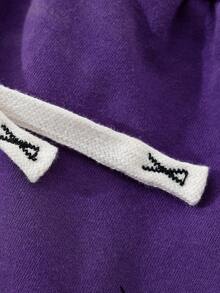 ROMWE MEN Street Life 男士复古印花松紧腰抽绳宽松夏季短裤