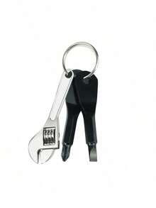 3pcs Mini Screwdriver Set With Keychain, Adjustable Metal Pocket Tool Kit, Suitable For Camping Accessories, Multifunctional Mini Wrench Keyring - Universal Tools For Car, Bicycle, Motorcycle Repair - Creative Gifts For Men - Multicolor - View 16