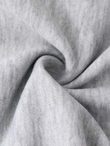 Tween Girls' Elastic Waist Solid Color Loose Straight Leg Rhinestone Embellished Casual Sweatpants Fall Winter