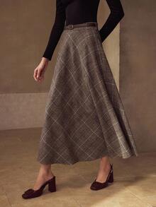 MOTF PREMIUM BELTED A-LINE SKIRT