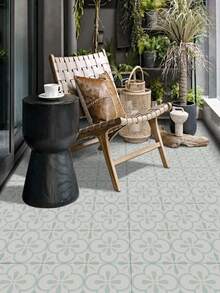 SHEIN 10PCS Thick Waterproof Anti-Slip Wear-Resistant Self-Adhesive Floor Stickers, Wood Grain Printed Pattern, Easy Peel And Stick, Home Decor Vinyl Tile Stickers, 7.87 X 11.81 Inches, Stickers, Wall Decal, Vinyl Decal For Home Decorations, Spring Decoration Items Refresh Your Home, Festival Decoration Stickers Gifts Birthday Graduation Floor Tiles Flooring Floor Tiles Self Adhesive Floor Tiles Peel Stick Living Room Decor Room Decor Kitchen - Multicolor - View 8