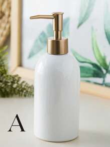 Cirelle Simple Solid Color Soap Dispenser / Shower Bottle / Refillable Bottle For Home Use Home Bathroom Decor Summer - Multicolor - View 15