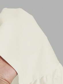 Slaydiva 3 chiếc/gói Áo ba lỗ cổ chữ V khoét sâu màu đen + trắng đơn giản thường ngày dành cho nữ - Màu be - Xem 9