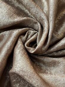 Auvina 女式加大码优雅金箔领长袖连衣裙